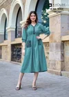 Aleena By Kadlee Viscose Weaving Thread Designer Kurti Collection
